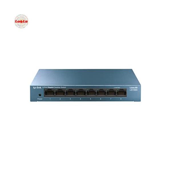 他サイト： TP-Link 8ポート スイッチングハブ ギガビット 金属筐体 設定不要 ライフタイムの商品画像