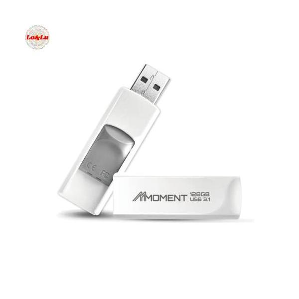 他サイト： 読込最大100MB/s MMOMENT MU39 128GB USBメモリ USB3.1 (Gen1)の商品画像