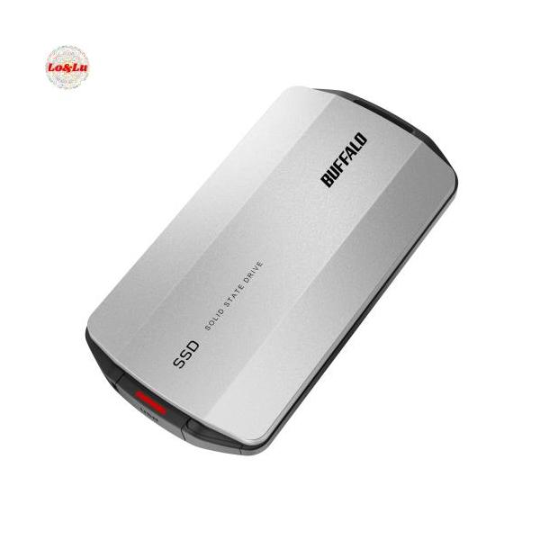 バッファロー SSD 外付け 4TB USB3.2 Gen2 Type‐C 最大読出速度1050MB