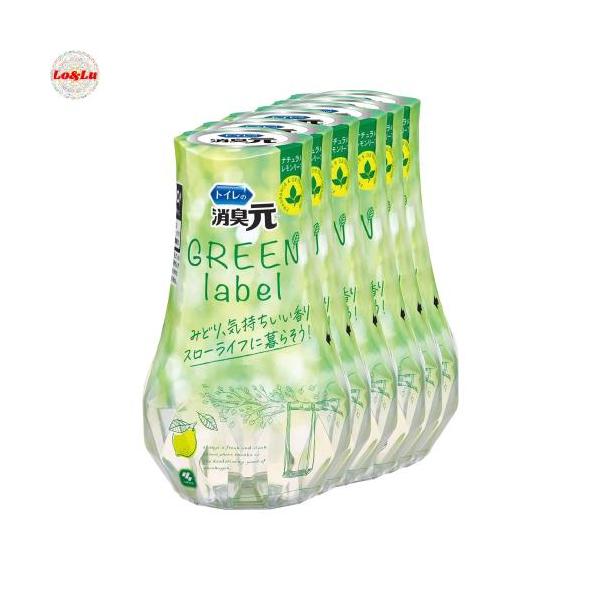 他サイト： 【まとめ買い】トイレの消臭元 グリーンラベル ナチュラルレモンリーフ 消臭芳香の商品画像