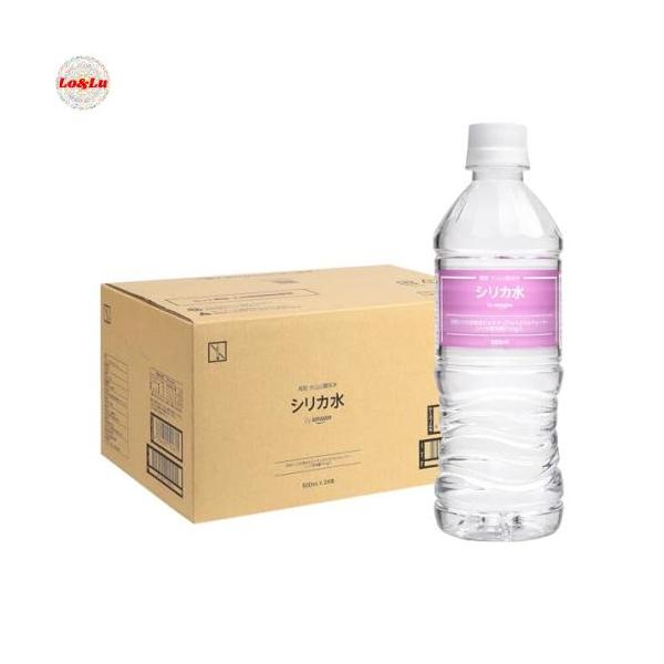 他サイト： シリカ水 500ml×24本 シリカ 75mg/L 含有 (Happy Belly)の商品画像