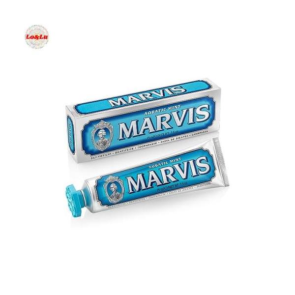他サイト： MARVIS(マービス) アクアティック・ミント 歯磨き粉 フレッシュなクールミント味の商品画像