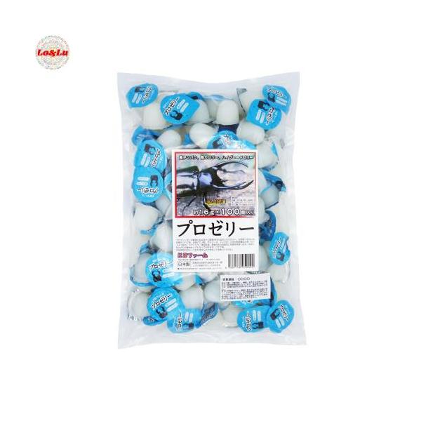 他サイト： KBファーム プロゼリー(16g 100個入り) 高たんぱく カブトムシ・クワガタ用の商品画像