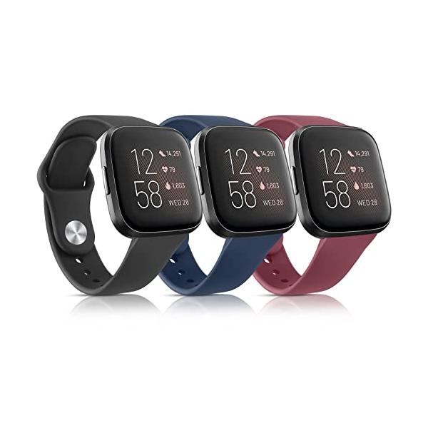 [3パック]スポーツバンドfor Fitbit Versa 2バンド、Fitbit Versaバンド...