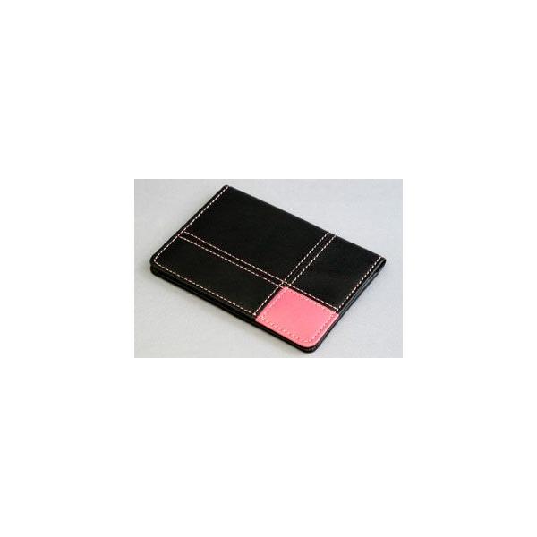 本革 定期入れ パッチ 横開き 名入れ対象商品  Lino L9