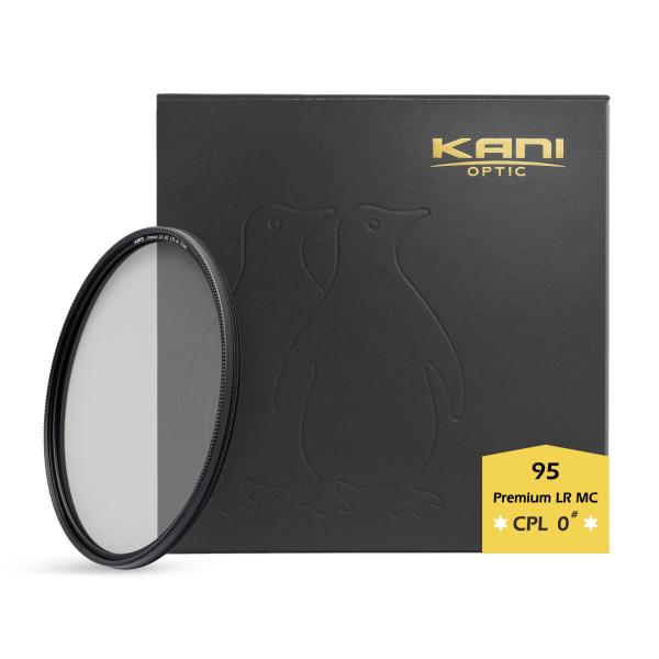 KANI プレミアムサーキュラーPL 95mm 0# ナチュラル / CPL 円偏光 レンズフィルター 丸枠