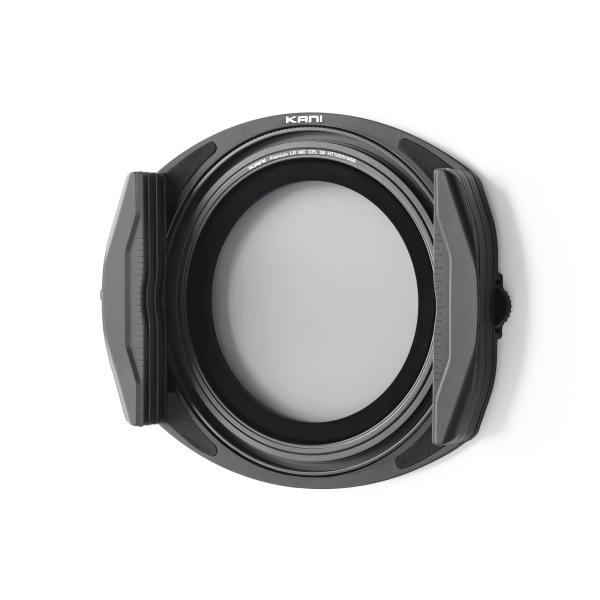 Kani フィルターホルダー　HT2 100mm用 CPL付 KANI 角型フィルターホルダー HT100 IV +CPL 100mm フレーム