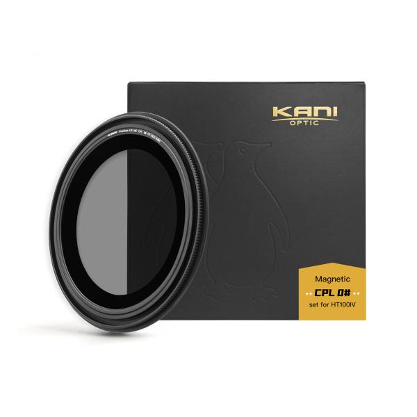 HT100 IV マグネットアダプターリング CPL 0#セット / 角型フィルターホルダー用 偏光フィルター