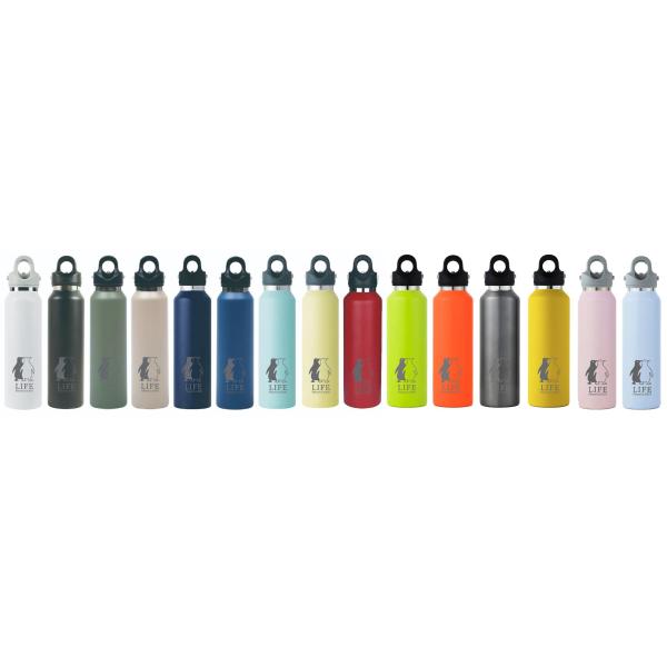 KANI 真空断熱ボトル20oz(592ml) カラビナ付