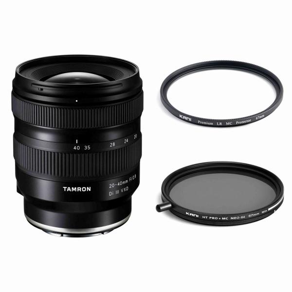 Di Tamron (タムロン) 20-40mm F/2.8 III VXD ＋ND2-64+プレミアム