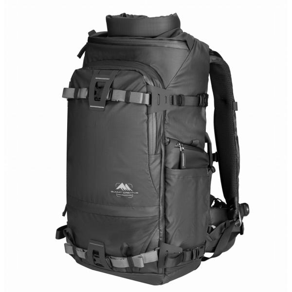 Summit Creative (サミットクリエイティブ) テンジン 50L ロールトップ バックパック ブラック / カメラバッグ