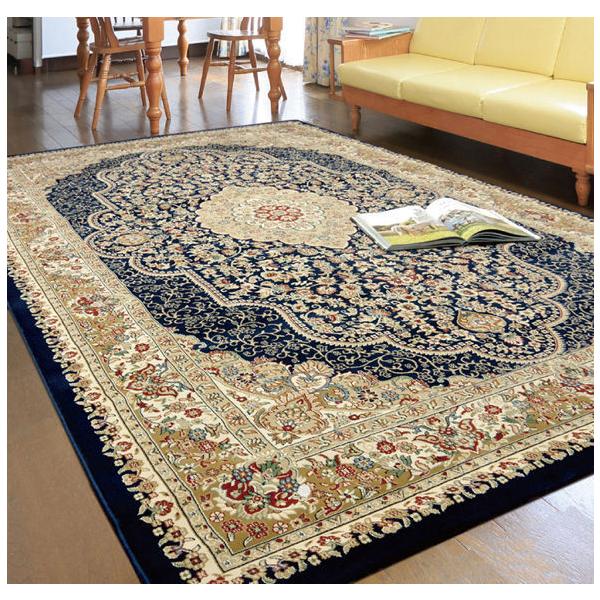 トルコ 絨毯 ラグ 高密度75万ノット ラグマット トルコ製 カーペット 160×230 約 3畳