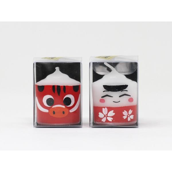 山形屋本店 会津手描き絵ろうそく 赤ベコf 起き上がり小法師f 2個セット 赤ベコf 1個 起き上がり小法師f 1個 Local To Global 通販 Yahoo ショッピング