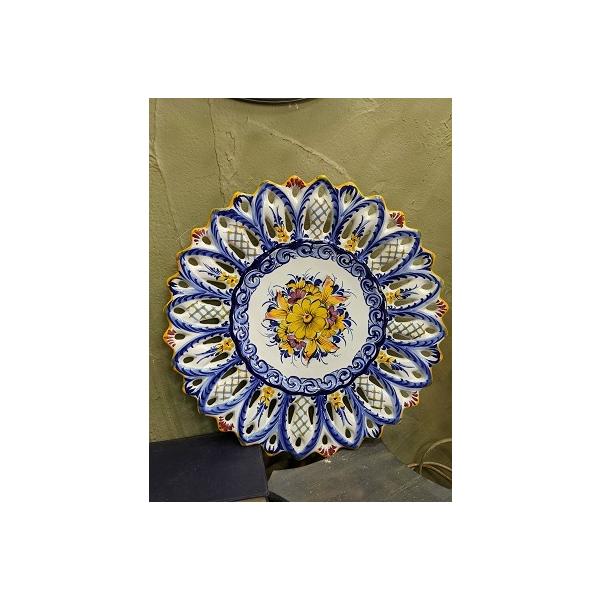 ポルトガル製　大皿　3枚セット　アルコバサ　アルコバッサ Amazon.co.jp: ポルトガル製 アルコバッサ 飾り皿 手描き