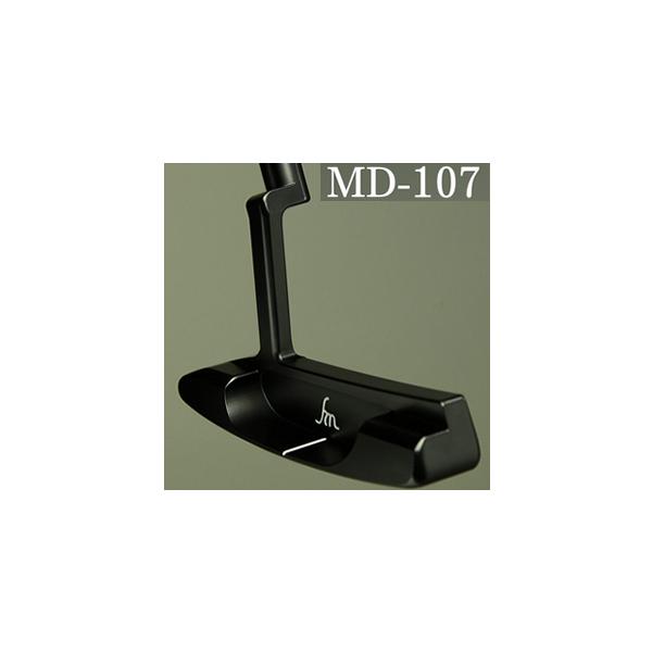 ヒロマツモト パター MD-107 ハドラスコーティング : ロック
