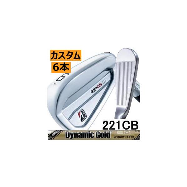 ブリヂストンゴルフ ツアーB 221CB アイアン 6本(5番〜P)セット DG