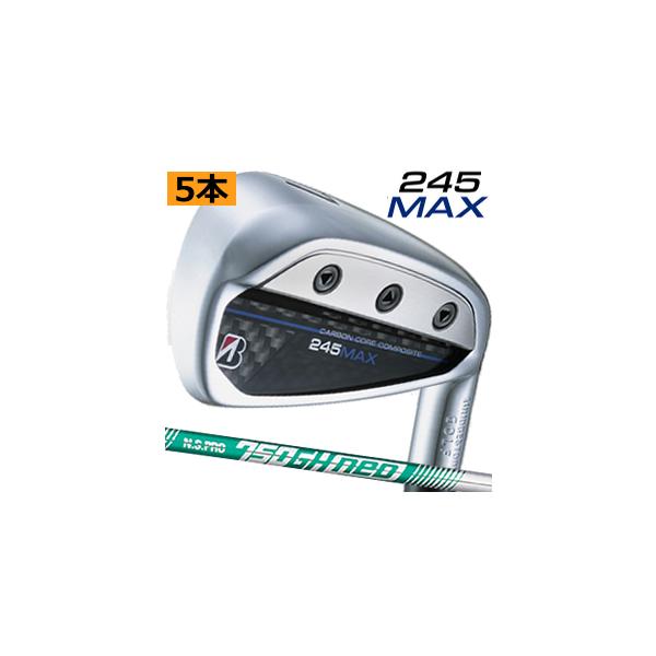 TOUR B ブリヂストンゴルフ 245 MAX アイアン 5本(7番〜P2)セット