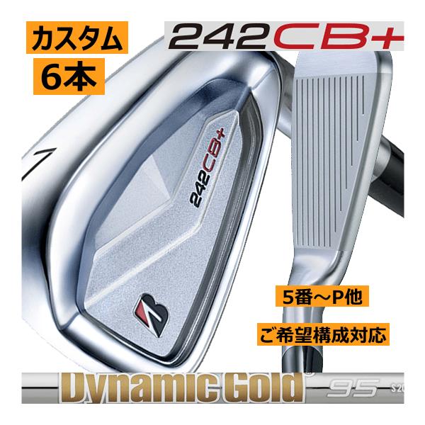 ブリヂストン242CB＋　5〜Pw6本セット　ダイナミックゴールド95カスタム Amazon.co.jp: (特注完成品) ブリヂストン 242CB+ アイアン