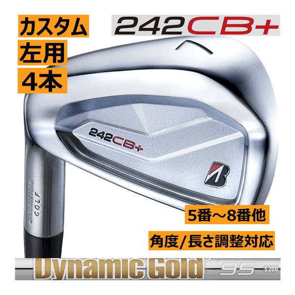 TOUR B レフティ ブリヂストンゴルフ 242CB+ アイアン 4本(5番