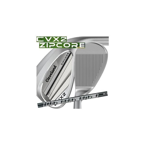 クリーブランド　CVX2　ジップコア　ウエッジ　ディアマナ for CG2　カーボン　サテン仕上げ　ハドラスコーティング　日本仕様