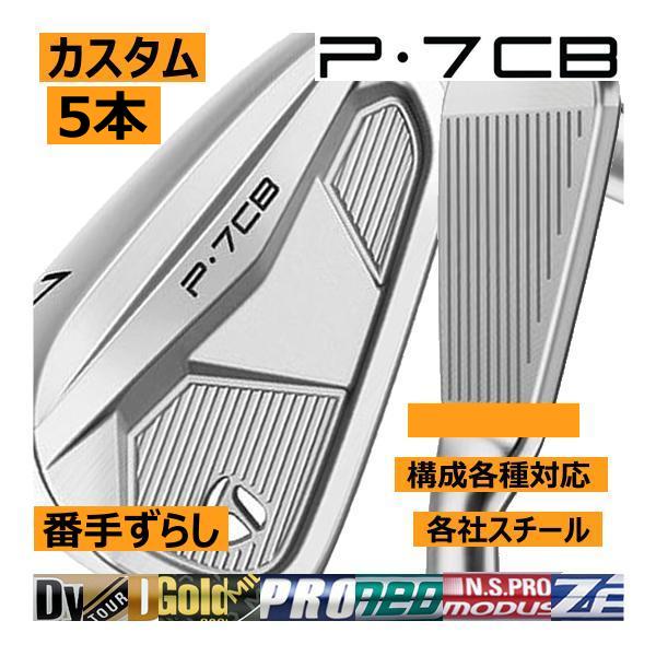テーラーメイド P7CB アイアンセット 2024年モデル 5本組(#6-PW) TaylorMade（テーラーメイド） ALL NEW P・7CB(24) アイアン 5本(5番