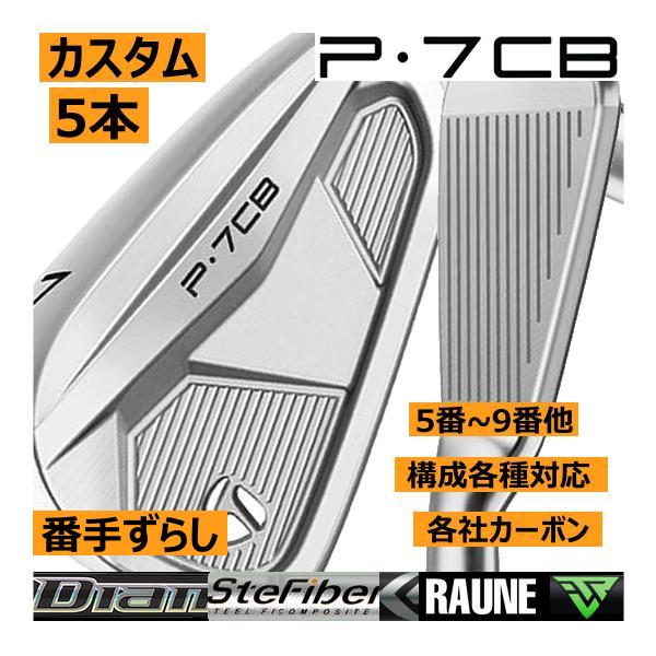 TaylorMade（テーラーメイド） ALL NEW P・7CB(24) アイアン 5本(5番