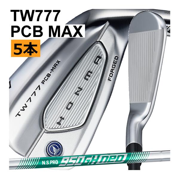HONMA GOLF（本間ゴルフ） ホンマ TW777 PCB MAX アイアン 5本(6番〜10
