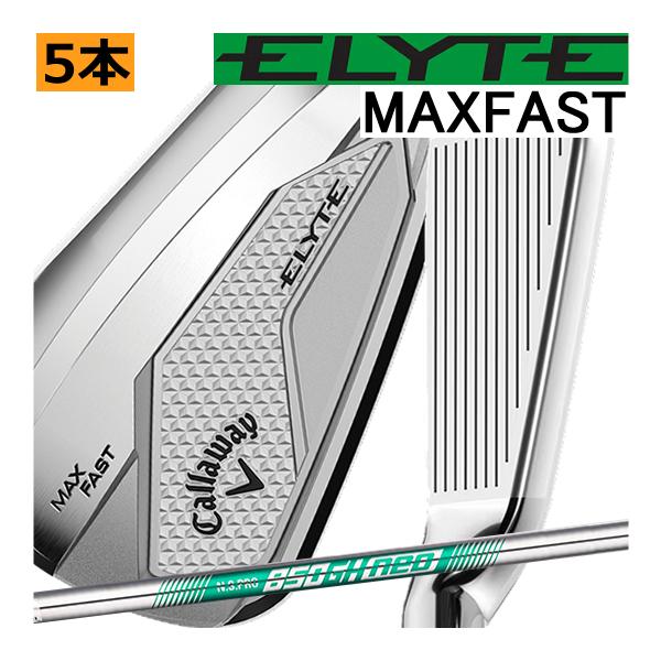 Callaway（キャロウェイ） エリート マックス ファスト アイアン 5本(6 