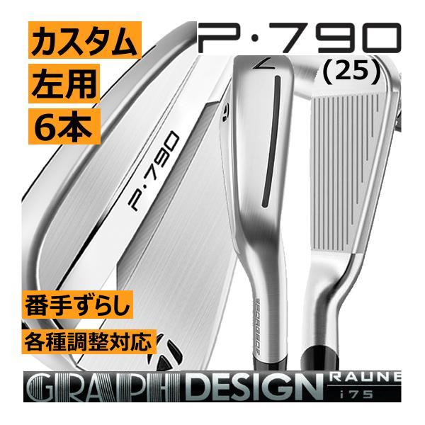 TaylorMade（テーラーメイド） レフティ ALL NEW P790(25) アイアン 6
