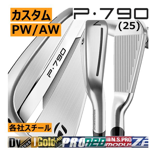 TaylorMade（テーラーメイド） ALL NEW P790(25) アイアン 単品販売 PW