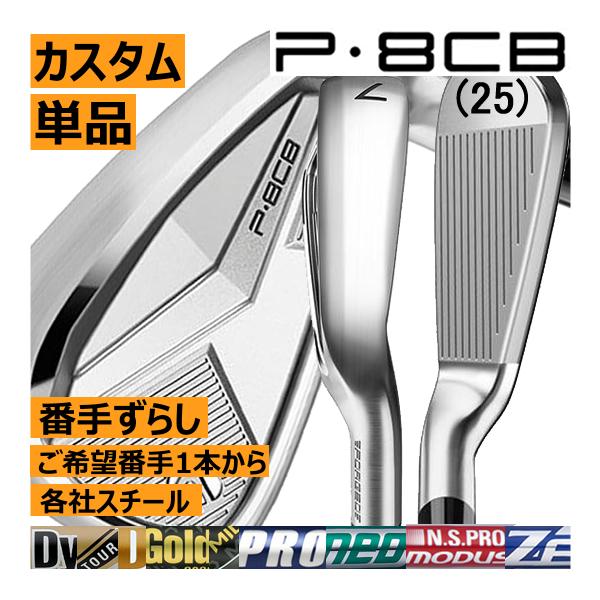 TaylorMade（テーラーメイド） P・8CB(25) アイアン 単品販売 5番/6番