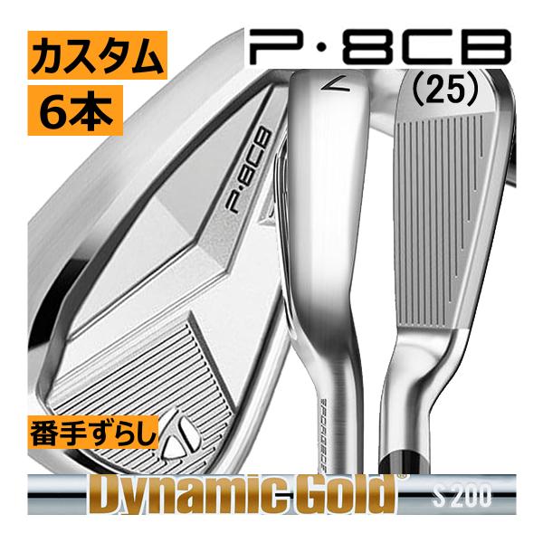 TaylorMade（テーラーメイド） P・8CB(25) アイアン 6本(5番〜P)セット
