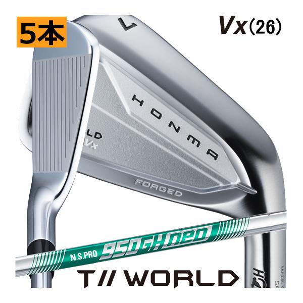 HONMA GOLF（本間ゴルフ） ホンマ ツアーワールド Vx アイアン 5本(6番