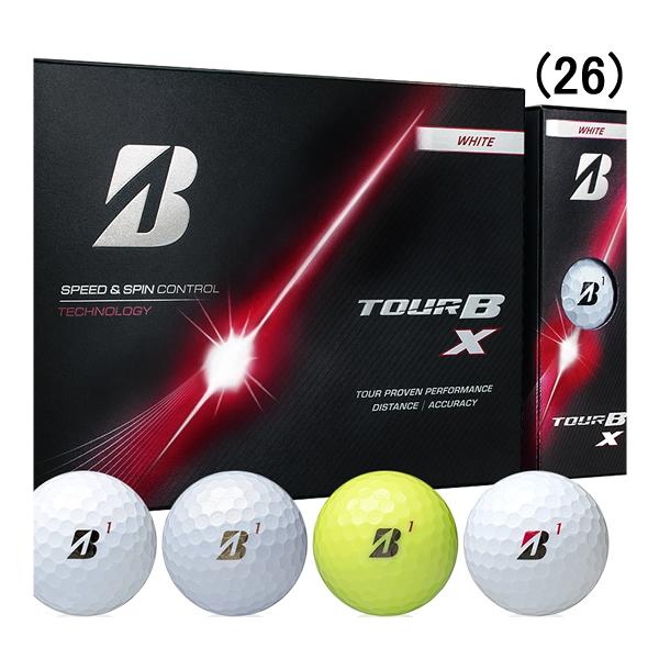 BRIDGESTONE TOURBX 26個 TOUR B ブリヂストンゴルフ ツアー B X ボール 26年モデル : ロック