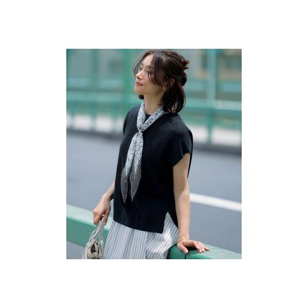 23区（ニジュウサンク） 【洗える】シャイニーシアー オーバーサイズ