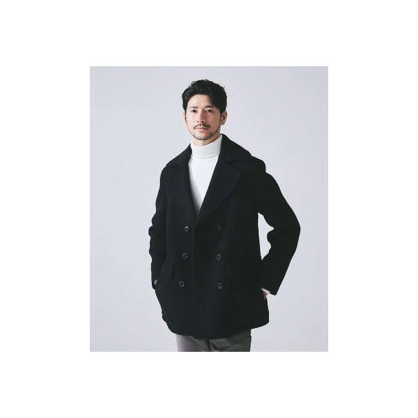 ゴーサンゴーイチプール・オム 5351 POUR LES HOMMES 【23A/W】BELLANDI社 ピーコート （ブラック）