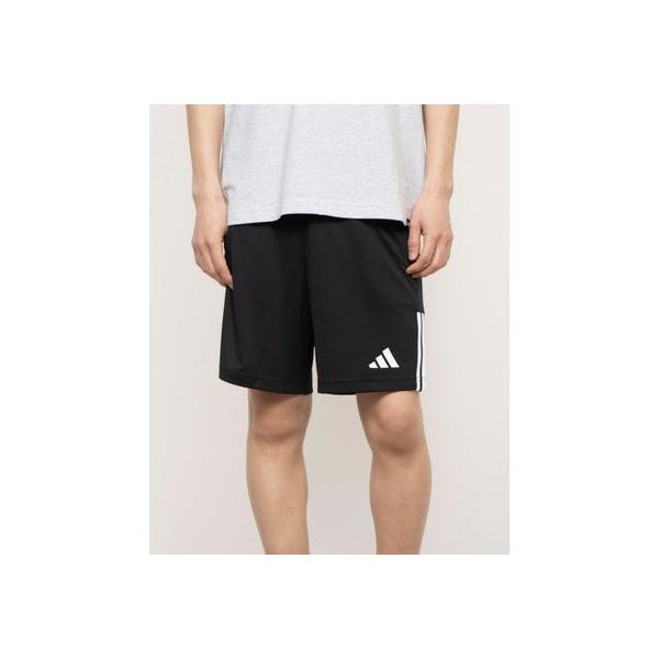 アディダス adidas メンズ ジャージハーフパンツ セレーノ AEROREADY カット スリーストライプス ショーツ IR9737 (ブラック)