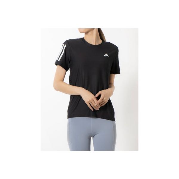 アディダス adidas レディース 陸上/ランニング 半袖Tシャツ オウン ザ ラン 半袖Tシャツ IN2961 （ブラック）