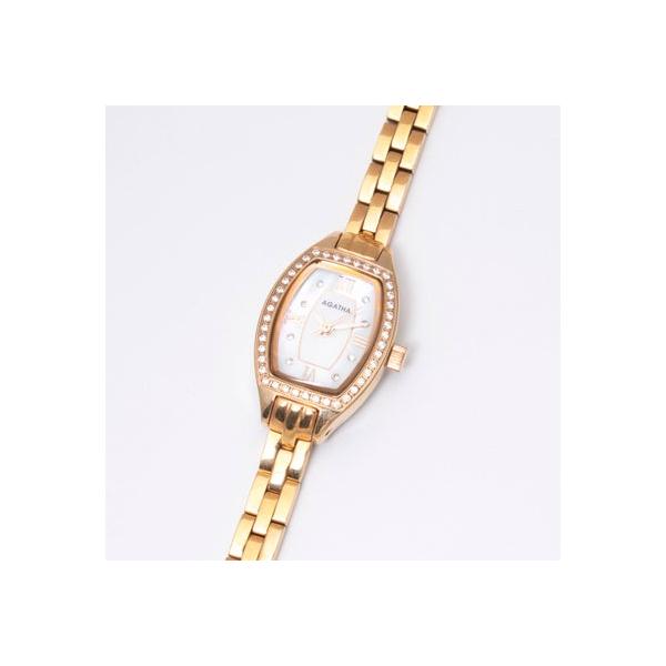 アガタ パリ AGATHA PARIS プチトノーウォッチ、MOP、ブレスレット
