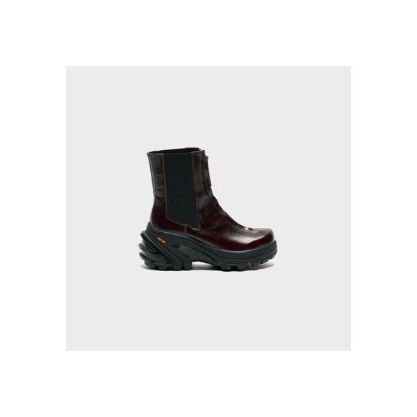 BICHE LEATHER BOOTS （Brown）
