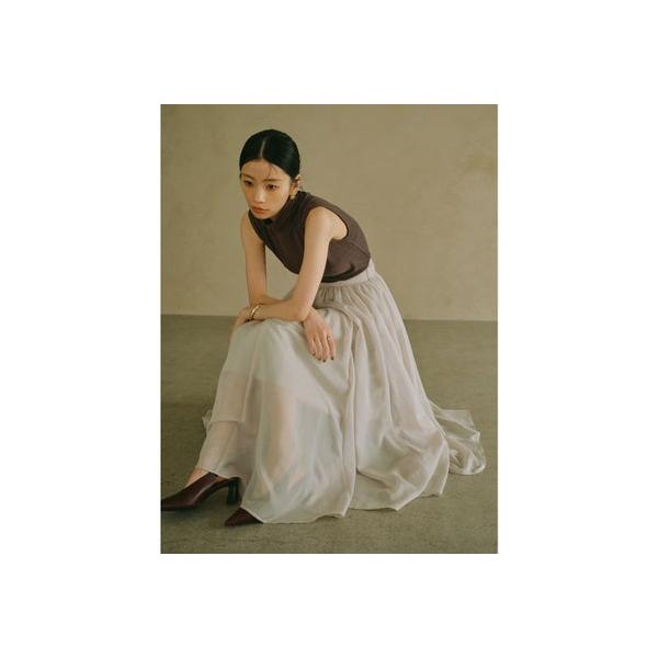 anuans（アニュアンス） エアリーフレアスカート （LIGHT BEIGE