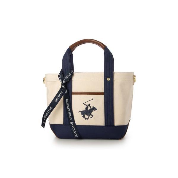 他サイト： ビバリーヒルズポロクラブ BEVERLY HILLS POLO CLUB 【BEVERLY HILLS POLO CLUB】キャンバストートバッグXSの商品画像