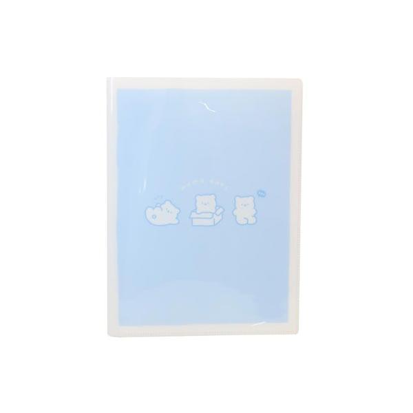 シネマコレクション cinemacollection COLOR DAYS ポケットファイル 10ポケットクリアファイル A4 KUMA DAYS カ