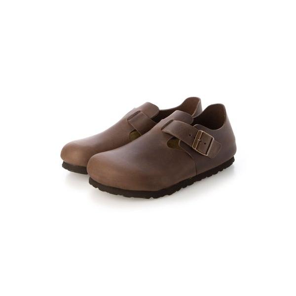 ビルケンシュトック BIRKENSTOCK London Natural Leather Oiled 【ナロー幅】 ユニセックス （ハバナ）