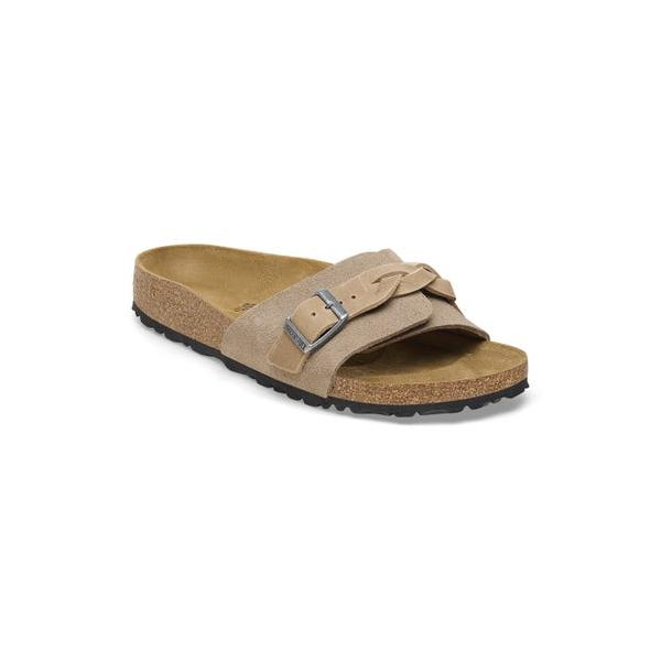 ビルケンシュトック BIRKENSTOCK Oita Braided / オオイタ ブレイデッド スエードレザー 【ナロー幅】 WOMEN （トープ）