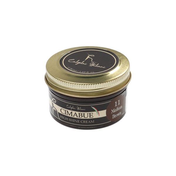 カルツォライイタリアーニ Calzolai Italiani チマブエ 靴クリーム 50ml （ミディアムブラウン）【交換・返品不可】