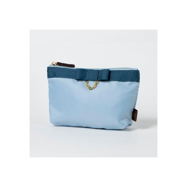 キャティフェラーリ Cathie Ferrari ポーチ （ライトブルー
