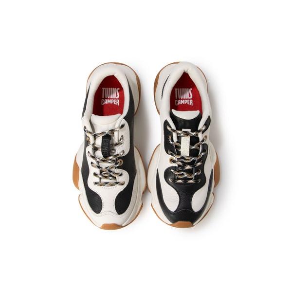 CAMPER（カンペール） CAMPER TWINS / レザースニーカー （ホワイト