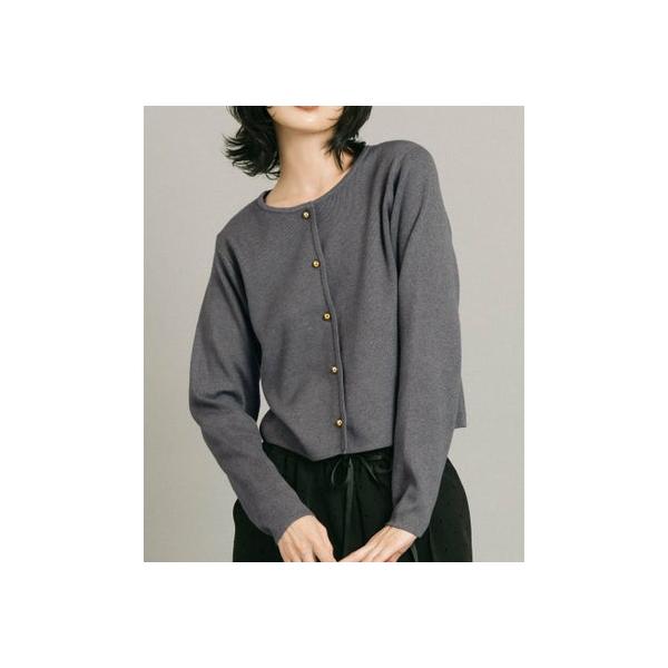 【再入荷・新色追加】コカ coca 金ボタンニットカーディガン （Gray）