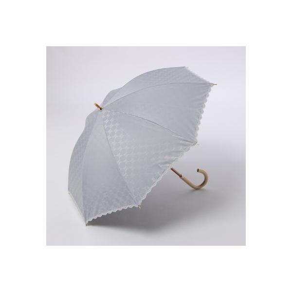 DAKS（ダックス） 【日本製】晴雨兼用日傘 ショート傘 ロゴジャカード